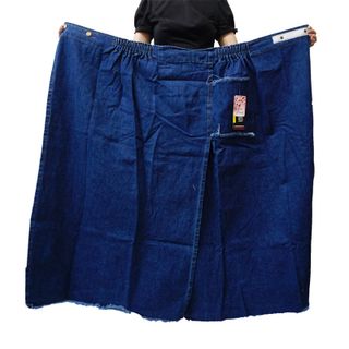 Váy Chống Nắng Jean Họa Tiết Giả Rách Kiểu Truyền Thống Nút Bấm