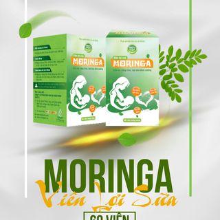 VIÊN LỢI SỮA MORINGA - Đặc Trị Ít Sữa, Mất Sữa - Tặng kèm Ngũ cốc 20 loại hạt 200gr giá sỉ