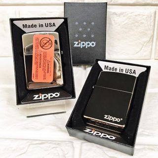 Bật Lửa ZIPPO Mỹ, Bật Lửa ZIPPO USA Trơn Đen Bóng Có Tem Đỏ