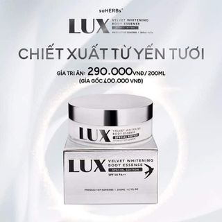 Kem body lux tinh chất yến