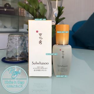 Xịt Dưỡng Sulwhasoo First Care Activating Serum Mist 50ml giá sỉ