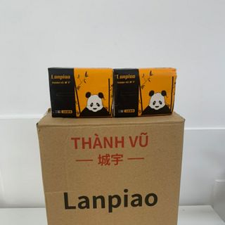 Thùng giấy ăn gấu trúc thành vũ Lanpiao hàng đặt