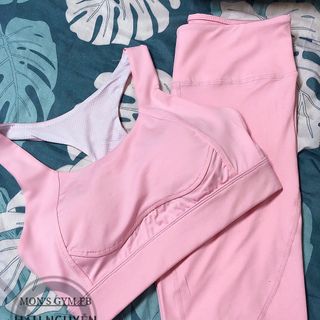 Đồ tập gym nữa đồ tập yoga nữ màu xanh ghi