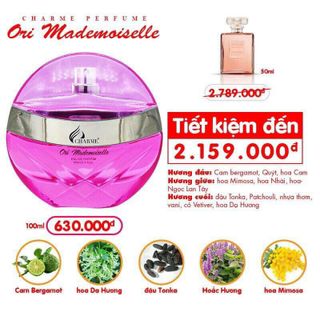Nước hoa charm ori 630k