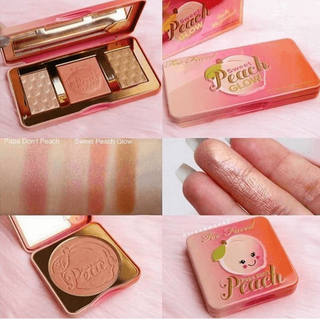 Bảng Phấn Má Highlight Too Faced Sweet Peach Glow – Infused Highlighting Palette