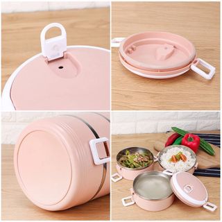 Hộp cơm giữ nhiệt 5 tầng phong cách Nhật Bản
