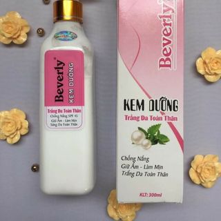 Kem dưỡng trắng da beverly dạng chai