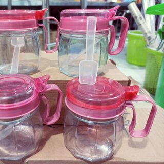 Bộ 4 giá vị thủy tinh