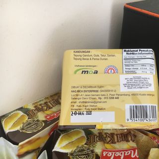 Bánh kẹp sầu riêng Mabeles