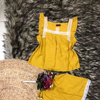 Đồ bộ phôi ren phối vai