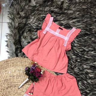 Đồ bộ phôi ren phối vai