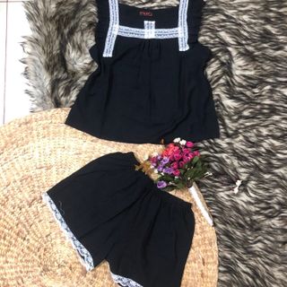 Đồ bộ phôi ren phối vai