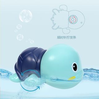 Đồ chơi nhà tắm rùa con biết bơi siêu dễ thương thiết kế nhỏ gon màu sắc bắt mắt VIDEO
