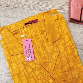 Pijama Gấm Lụa Cộc Đùi Cao Cấp - Đồ Bộ