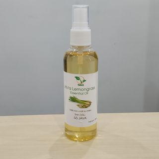 Tinh dầu đuổi muỗi, tinh dầu sả java nguyên chất 100ml chai nhựa xịt