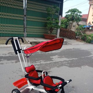 XE ĐẨY ĐÔI CHO BÉ - GHẾ TRƯỚC CÓ THỂ XOAY HƯỚNG