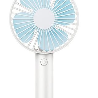 Quạt mini tích điện cầm tay có đế 3 tốc độ