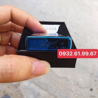 Zippo khắc lazer chữ Bộ Công An Kính Tặng