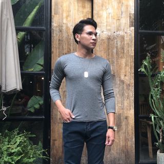 Áo thun cơ bản cổ tròn