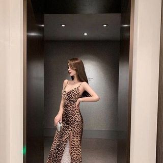 ĐẦM MAXI BEO 2 DÂY -DT1239