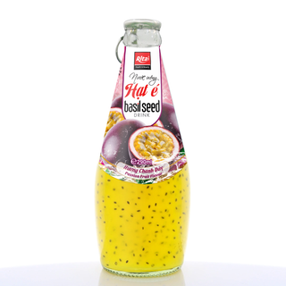 Thùng nước hạt é hương chanh dây 290ml Rita