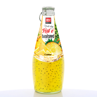 Thùng nước hạt é hương chanh dây 290ml Rita