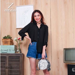 Áo sơ mi lụa nữ