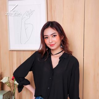 Áo sơ mi lụa nữ