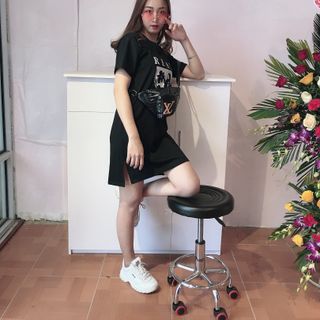 Váy xuông côtton quảng châu