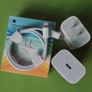 BỘ SẠC NHANH 18w Iphone 11 PRO MAX Công nghệ PD