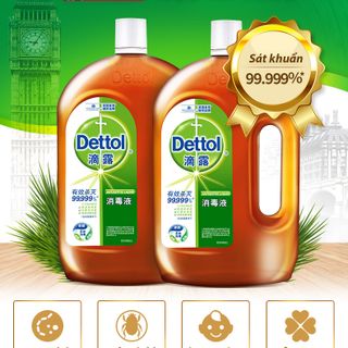 Dung Dịch Sát Khuẩn Dettol 1800ml Mã: DA0001