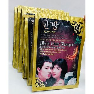 Dầu gội đen tóc BLACK HAIR SHAMPOO giá sỉ