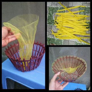 10 Túi lưới lót chậu, ngăn chặn rớt giá thể trồng lan