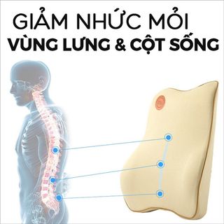 BỘ GỐI VÀ TỰA LƯNG CAO SU NON MÀU ĐEN/KEM/NÂU/GHI XÁM/NÂU ĐỎ