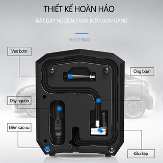 BƠM LỐP Ô TÔ XE HƠI ĐIỆN TỬ AKESI