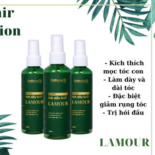 Trị rụng tóc LAMOUR - Cam Kết: an toàn - hiệu quả - đơn giản - tiện lợi giá sỉ