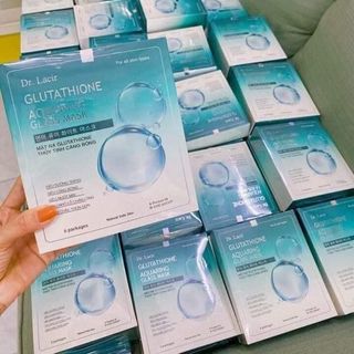 Hộp 6 miếng mặt nạ Thuỷ tinh Glutathione