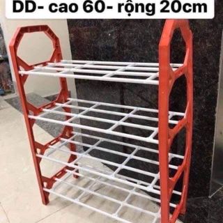 Kệ giày 4 tầng nhựa dày dặn giá sỉ