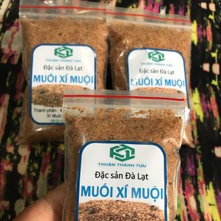 MUỐI XÍ MUỘI hạt nhuyễn gói 100gram