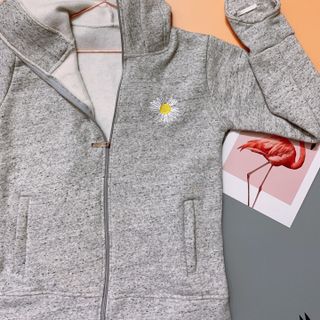 Áo khoác chống nắng thêu hoa cúc