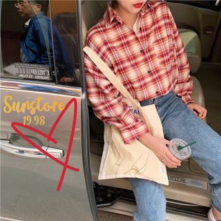 Áo sơ mi sọc caro UNISEX