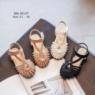 Bán buôn bán sỉ giày dép trẻ em - Dép Sandal bé gái SG37 giá sỉ