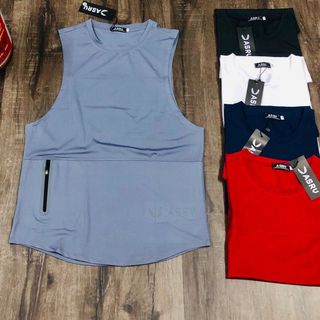 Quần áo thể thao- áo thun thể thao tank top poly 4 chiều- giá xưởng