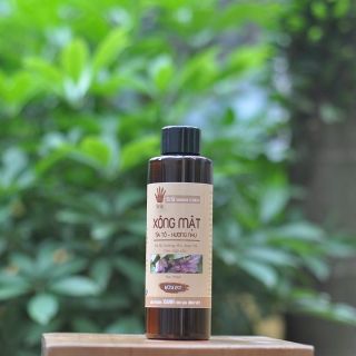 NƯỚC XÔNG MẶT LÁ TÍA TÔ, HƯƠNG NHU TRỊ MỤN, LÀM TRẮNG DA