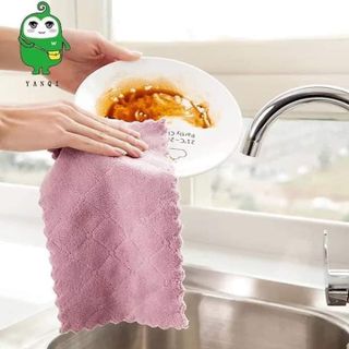 KHĂN LAU ĐA NĂNG SIÊU HÚT NƯỚC - SET 10c