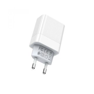 Cóc Sạc Nhanh QC3.0 BA39A Borofone - 2 cổng sạc - chuẩn EU