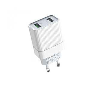 Cóc Sạc Nhanh QC3.0 BA39A Borofone - 2 cổng sạc - chuẩn EU