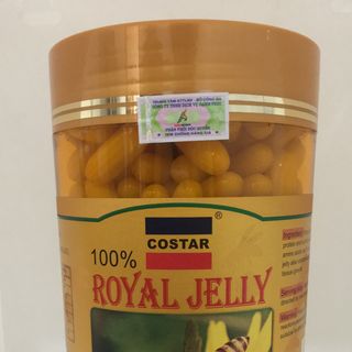 Sữa ong chúa Costar Royal Jelly 1450mg đẹp da, chống lão hóa, Chai 365 viên giá sỉ