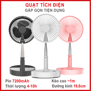 Quạt Gấp Gọn Kéo cao