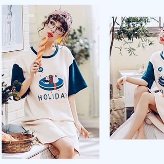 ĐẦM SUÔNG GẤU XINH XẮN - DT1247